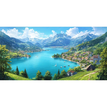 Lake Annecy Canvas
